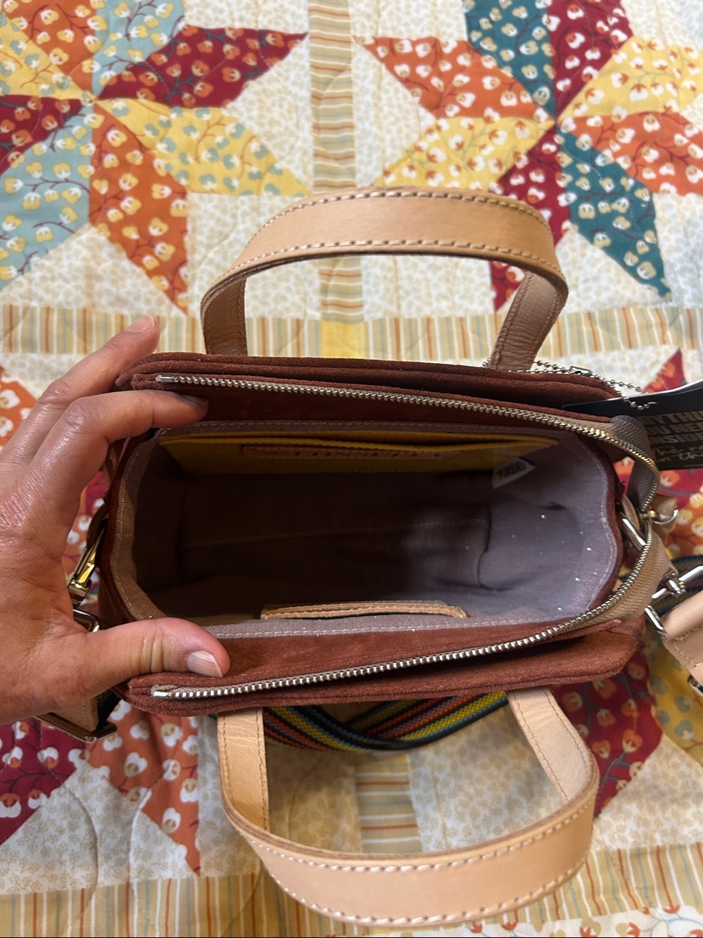 Consuela Sienna Lady Bird Satchel - Picture 10 of 12